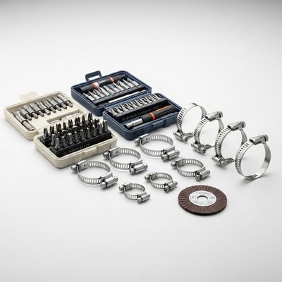 Fastener tools, driver bits and hand tools